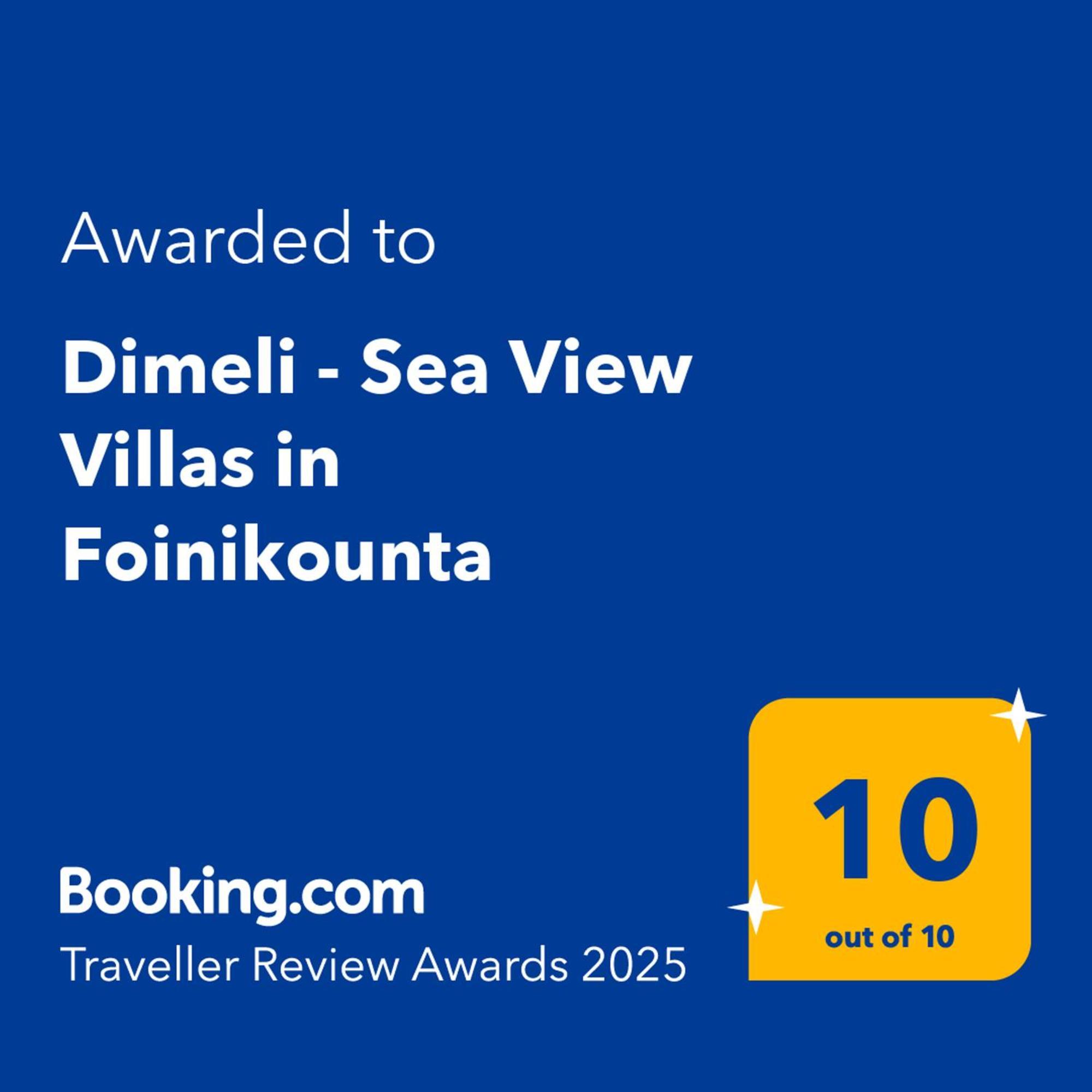 Dimeli - Sea View Villas In Foinikounta Финикунда Екстериор снимка